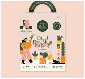 We The Wild - 'Proud Plant Mum - Leaf Health Kit’